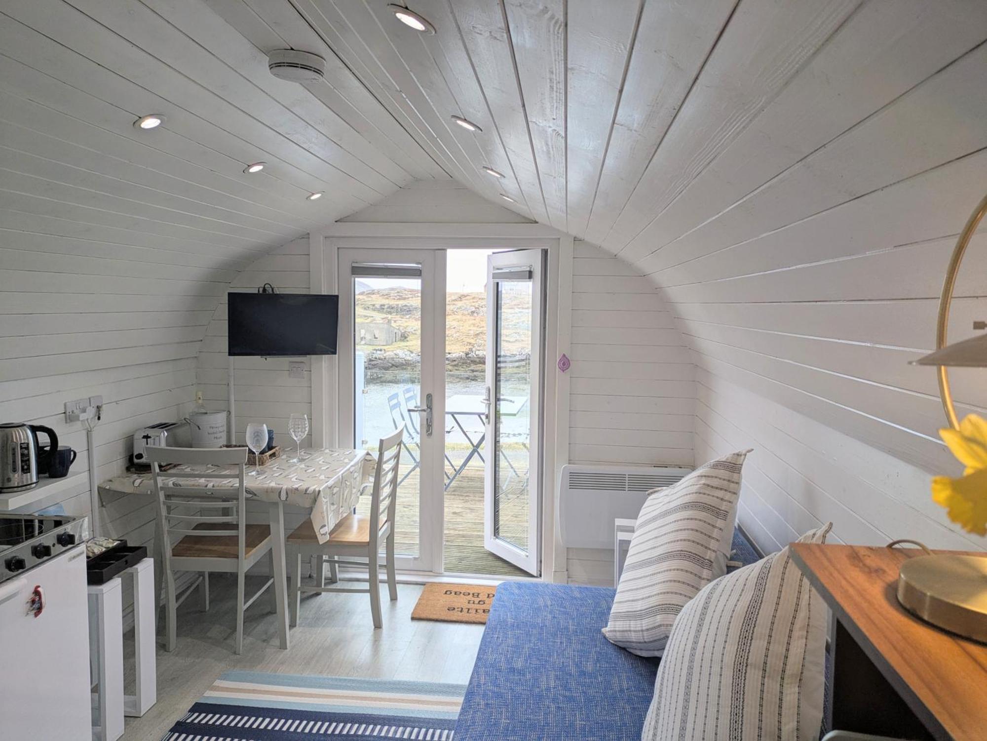Glamping Pod For 2 Pod Beag Na Haun Eriskay Villa Kültér fotó