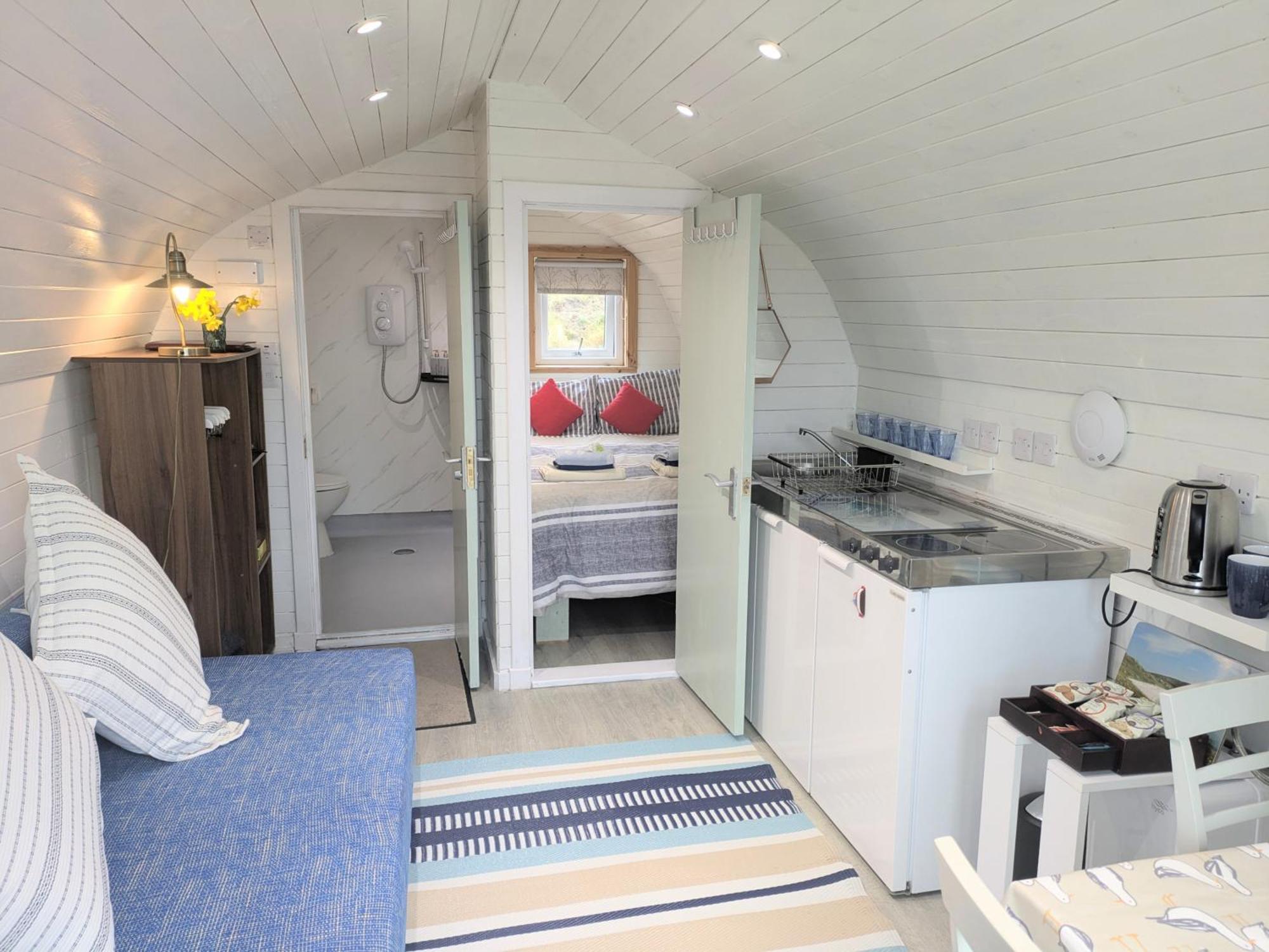 Glamping Pod For 2 Pod Beag Na Haun Eriskay Villa Kültér fotó